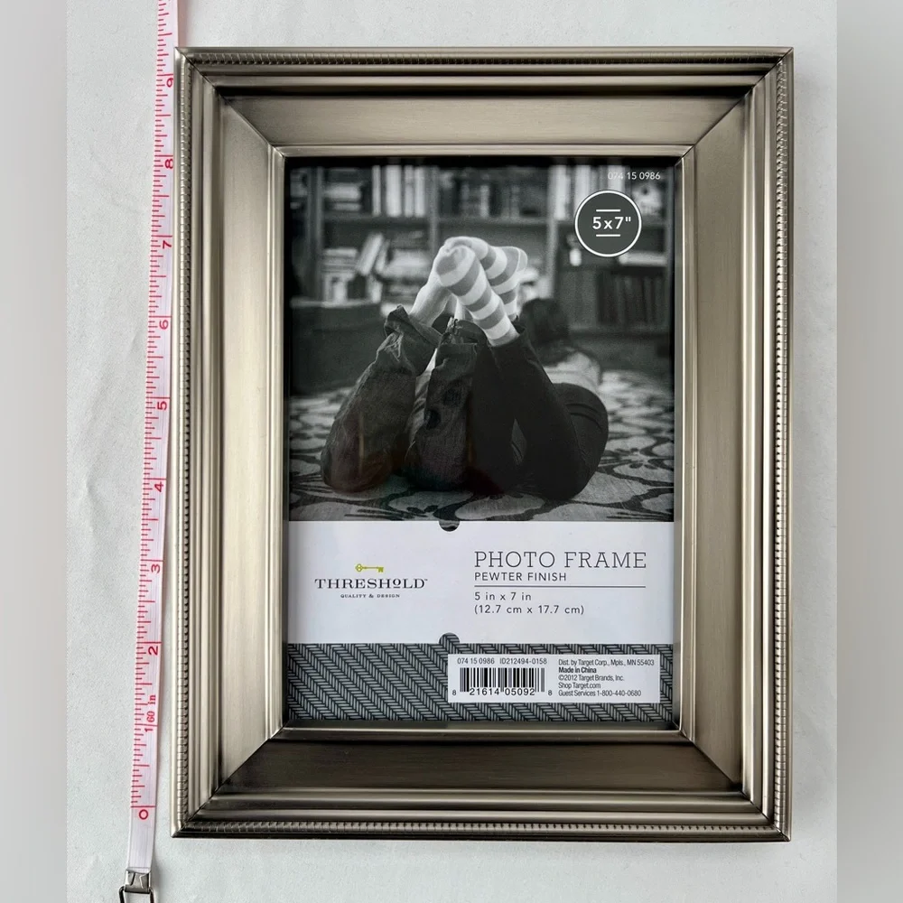 Threshold Silver Pewter Finish Frame